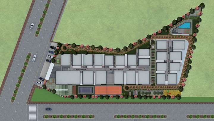Master Plan of Sterling Orchids in Mallampet, Hyderabad - Image 125982