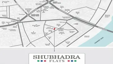 Location of Hiradhan Shubhadra Flats - Image 127389
