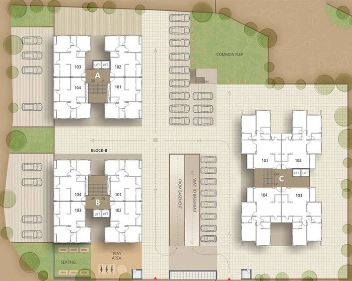 Master Plan of Excel Zahra in Dani Limda, Ahmedabad - Image 262882
