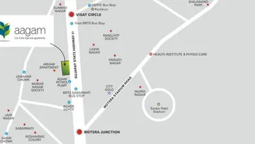 Location of Excel Aagam - Image 262845