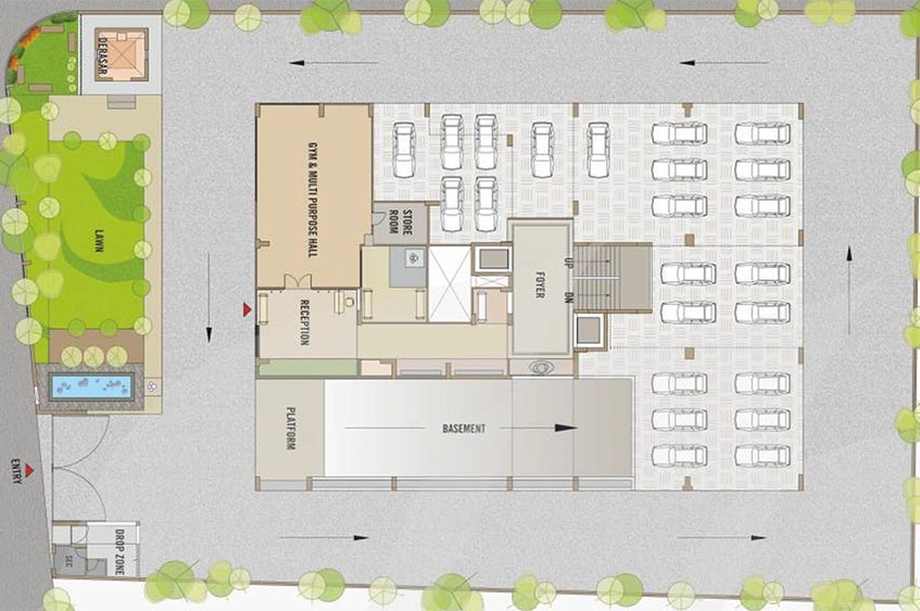 Master Plan of Excel Aagam in Sabarmati, Ahmedabad - Image 262846