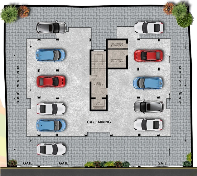 Master Plan of KCee Anuragam in KK Nagar, Chennai - Image 225881