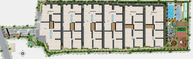 Master Plan of United Highlands in Whitefield, Bangalore - Image 127153