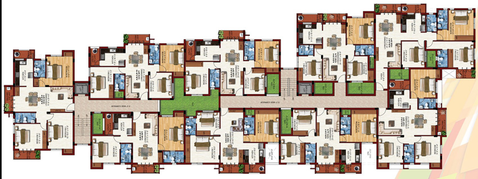 Floor Plan of KCee Aboorvam in Kodambakkam, Chennai - Image 225903