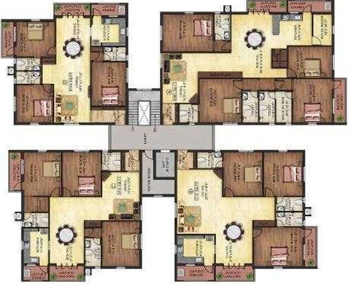 Floor Plan of KCee Wason in T Nagar, Chennai - Image 226011