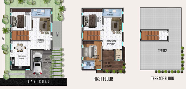 3 BHK House/Villa in Tripura Landmark 4 in Bowrampet, Hyderabad - Image 793725