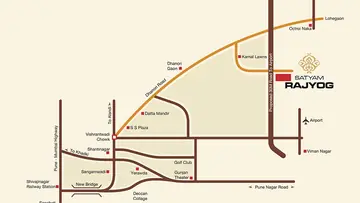 Location of Sankla Satyam Rajyog - Image 350184