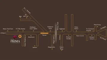 Location of Sankla Satyam Prima - Image 350175
