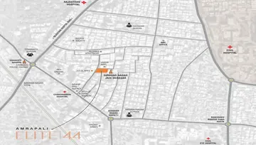 Location of Ratna Mohan Amrapali Elite 44 - Image 269590