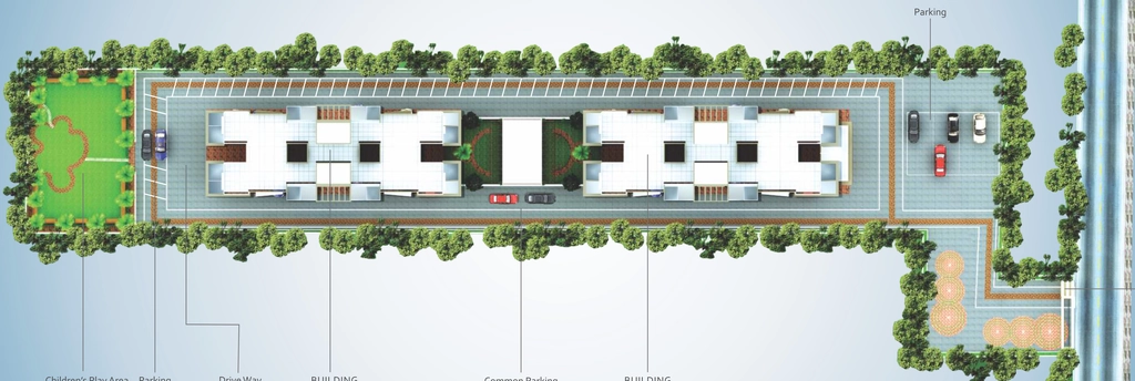 Master Plan of Mont Vert Oystera in Wakad, Pune - Image 350038