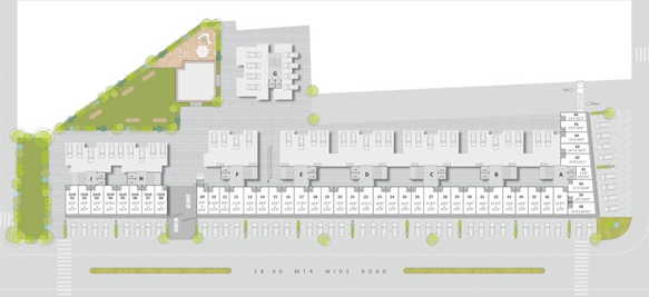Master Plan of Sundaram Icon in Waghodia Road, Vadodara - Image 128875