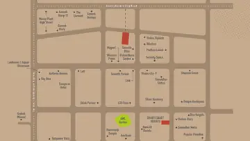 Location of Dharti Saket Ananta - Image 262771