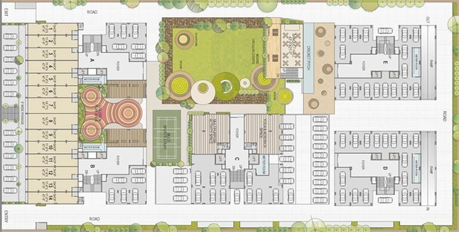 Master Plan of Dharti Saket Ananta in Gota, Ahmedabad - Image 262772