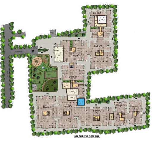 Master Plan of Bluemoon Harmony in Pallavaram, Chennai - Image 345691