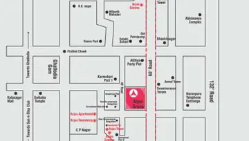 Location of Arjun Grace - Image 262158
