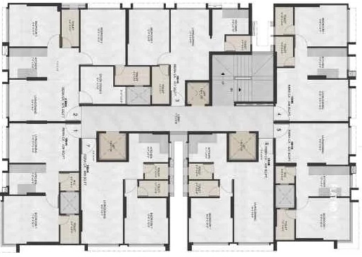 Floor Plan of Sayba Tulip in Kurla East, Mumbai - Image 336099