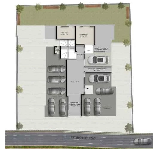 Master Plan of Sayba Tulip in Kurla East, Mumbai - Image 336100