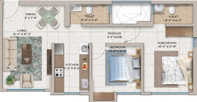 2 BHK Flat in Sadguru Avenue in Dahisar East, Mumbai - Image 462348