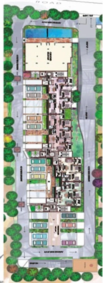 Master Plan of Durga Coral in Kadubeesanahalli, Bangalore - Image 124058