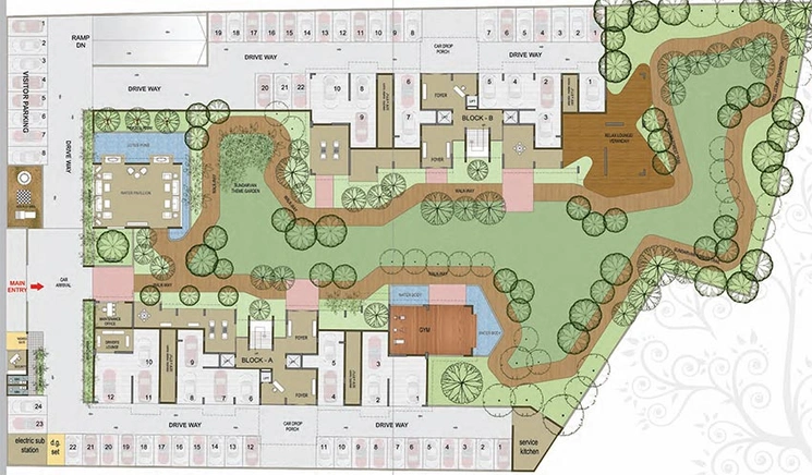 Master Plan of Ganesh Sundarvan Epitome in Satellite, Ahmedabad - Image 262999