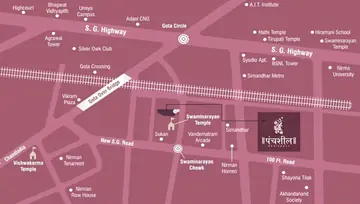 Location of Panchshil Residency - Image 265755