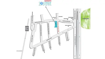 Location of Sanghvi Solitaire - Image 344649