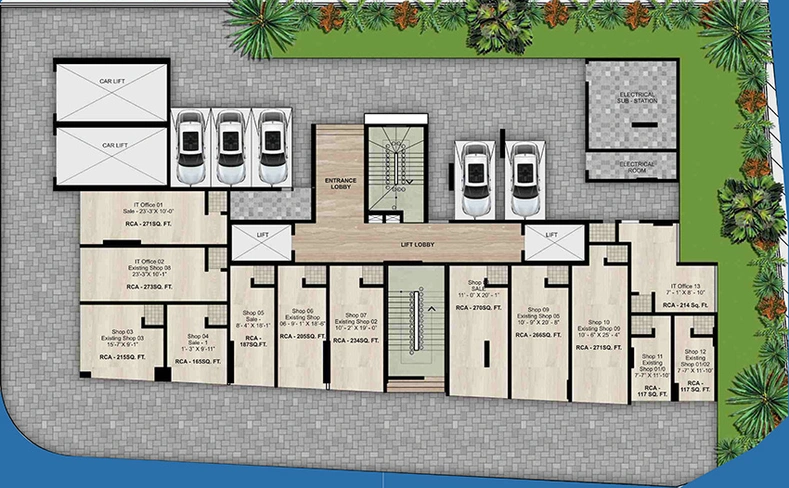 Master Plan of Samarpan Meghmahal in Borivali East, Mumbai - Image 308525