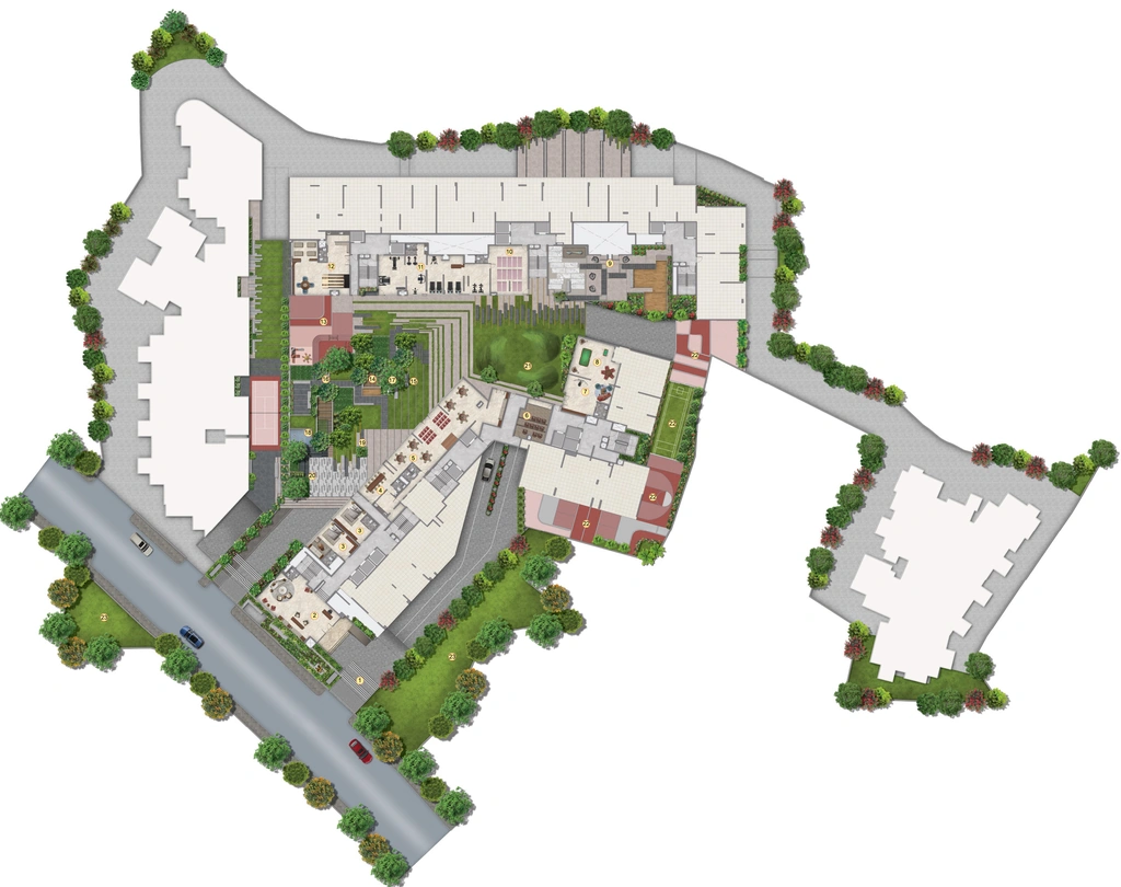 Master Plan of Chandak Sarvam in Andheri East, Mumbai - Image 326395