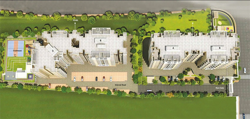 Master Plan of Rama Krystal City in Pimpri Chinchwad, Pune - Image 346107