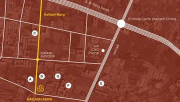 Location of Kailash Aura - Image 263918
