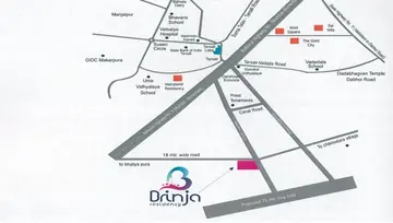 Location of Brinja Residency - Image 128983
