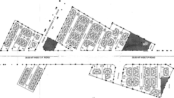 Master Plan of BN Astha Homes in Barejadi, Ahmedabad - Image 262499