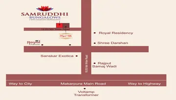 Location of Shree Samruddhi Bungalows - Image 128403