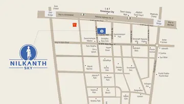Location of Pramukh Nilkanth Sky - Image 128924