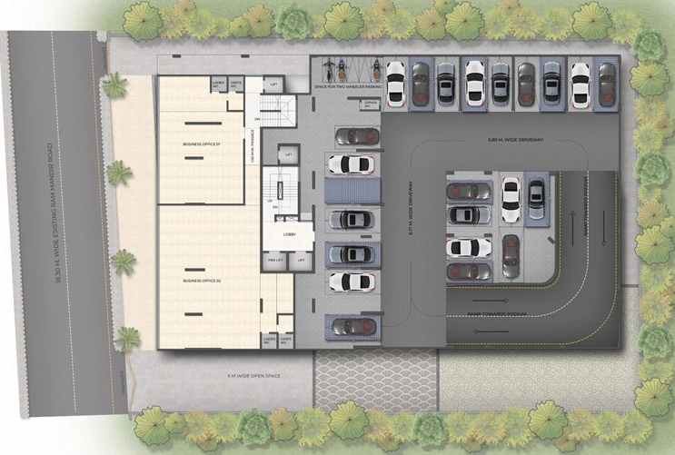 Master Plan of Hirani Pride in Borivali West, Mumbai - Image 327214