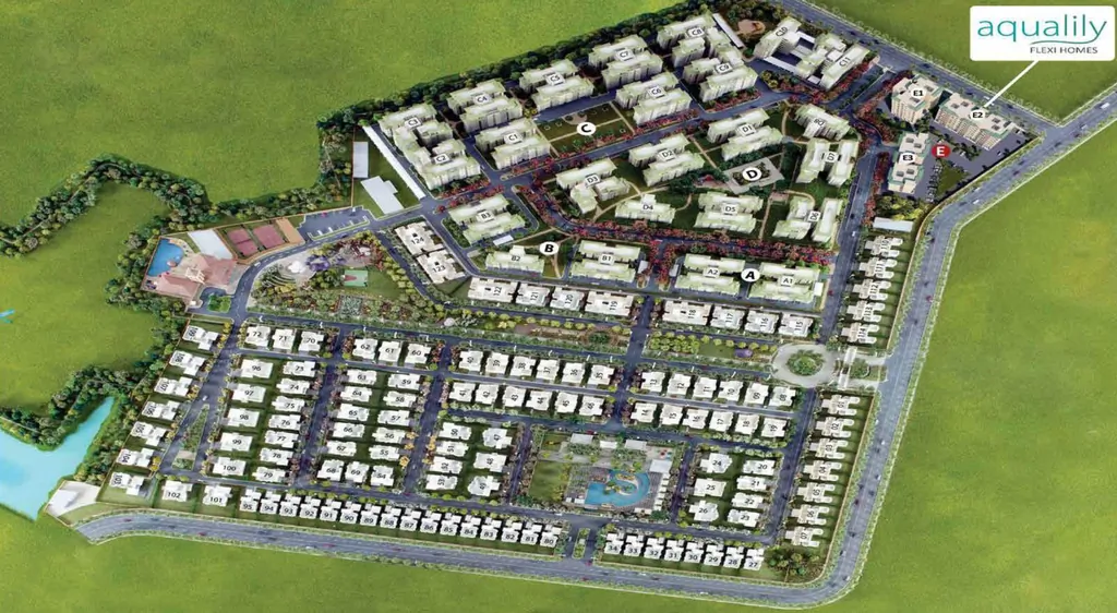 Master Plan of Mahindra Aqualily in Chengalpattu, Chennai - Image 343250