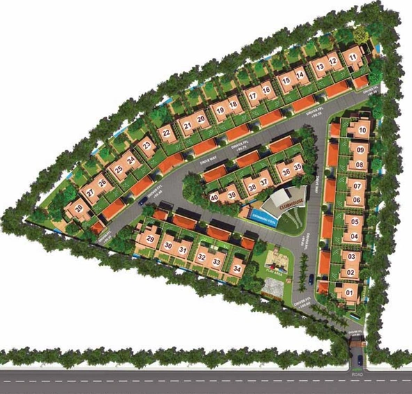 Master Plan of MIMS Crescenta in Whitefield, Bangalore - Image 124109
