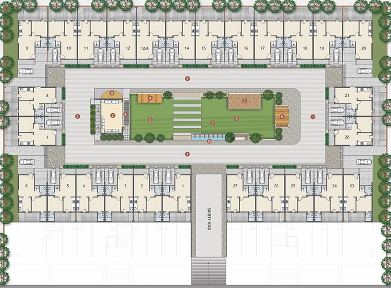 Master Plan of Suramya Space in Sanand, Ahmedabad - Image 268717