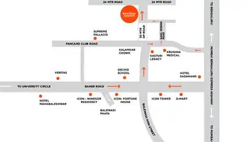 Location of Yash Sterling Tower - Image 259670