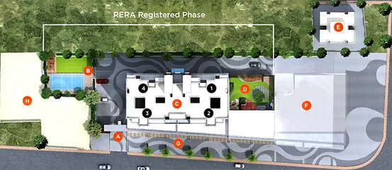 Master Plan of Yash Sterling Tower in Kamothe, Navi Mumbai - Image 259671