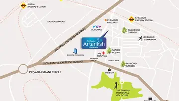 Location of Tridhaatu Antariksh - Image 345395