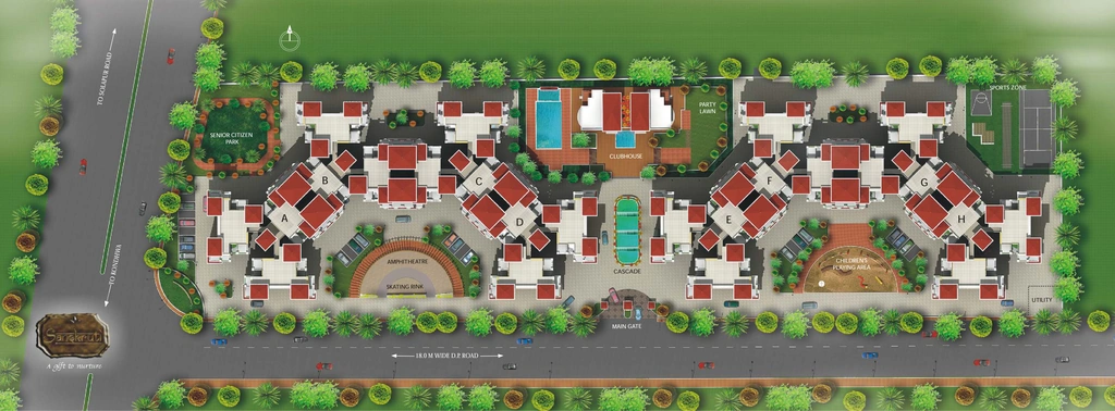 Master Plan of Gini Sanskruti in Hadapsar, Pune - Image 349885