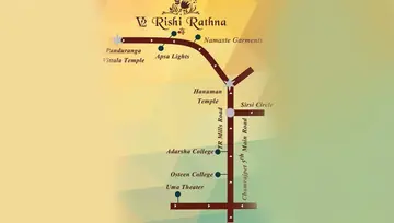Location of V2 Rishi Rathna - Image 124188