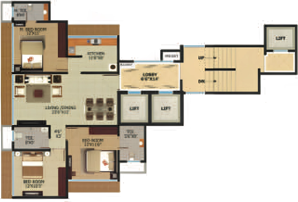 3 BHK Flat in NICCO Shrey Apartments in Andheri West, Mumbai - Image 877885