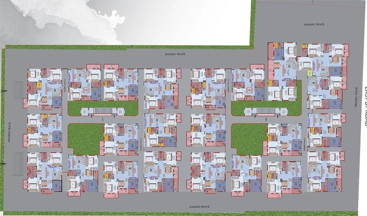 Master Plan of V2 Vaishak in Guddadahalli, Bangalore - Image 127212