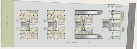 Master Plan of 9 Brothers Swastik Rise in South Bopal, Ahmedabad - Image 124253