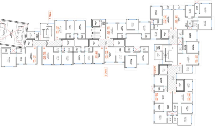 Floor Plan of DGS Sheetal Shashank in Borivali West, Mumbai - Image 248637
