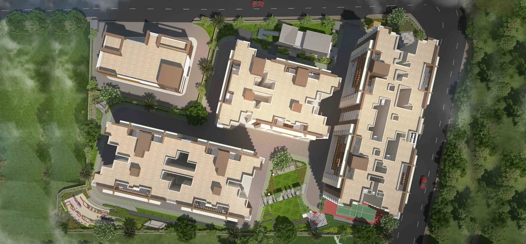 Master Plan of Unique Zest County in Lohegaon, Pune - Image 350263