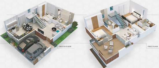 3 BHK House/Villa in Daiwik Sapphire in Whitefield, Bangalore - Image 785119
