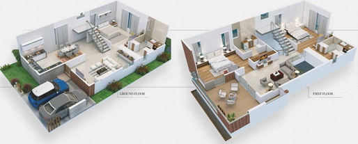 3 BHK House/Villa in Daiwik Sapphire in Whitefield, Bangalore - Image 785120